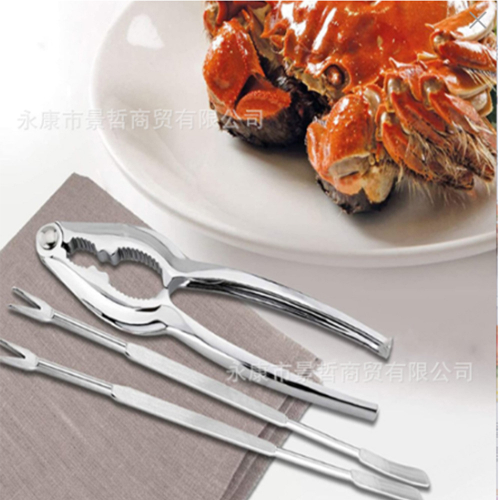 Многофункциональные щипцы для орехов из нержавеющей стали, клешня краба, игла для краба, домашние щипцы для грецких орехов, инструменты для еды морепродуктов
