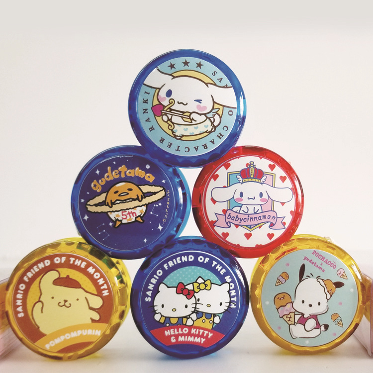 Japanese Cartoon Anime Yo-Yo Luminous Pudding Dog Big-Eared Dog Kirby Retro Toy Boutique