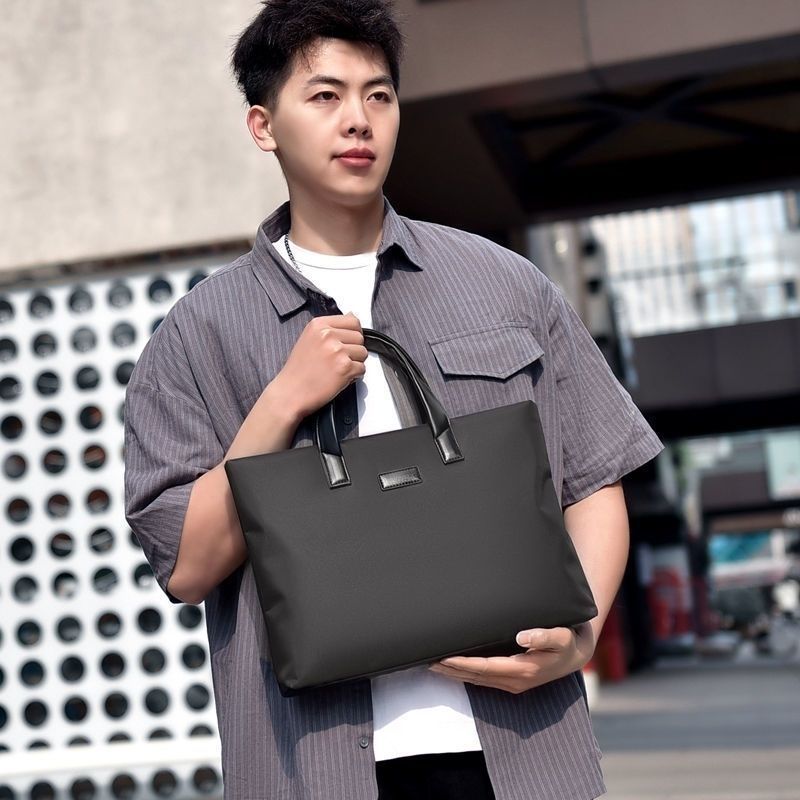 Handbags for Men and Women, Business Briefcases for Going Out, Simple and Versatile One-Shoulder Cross-Body Bags for Men and Women, Document Bags, Handbags
