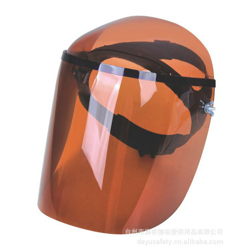 Ready Supply of Plexiglass Protective Masks, Polishing Protective Masks, Head-mounted Full Face Protective Masks