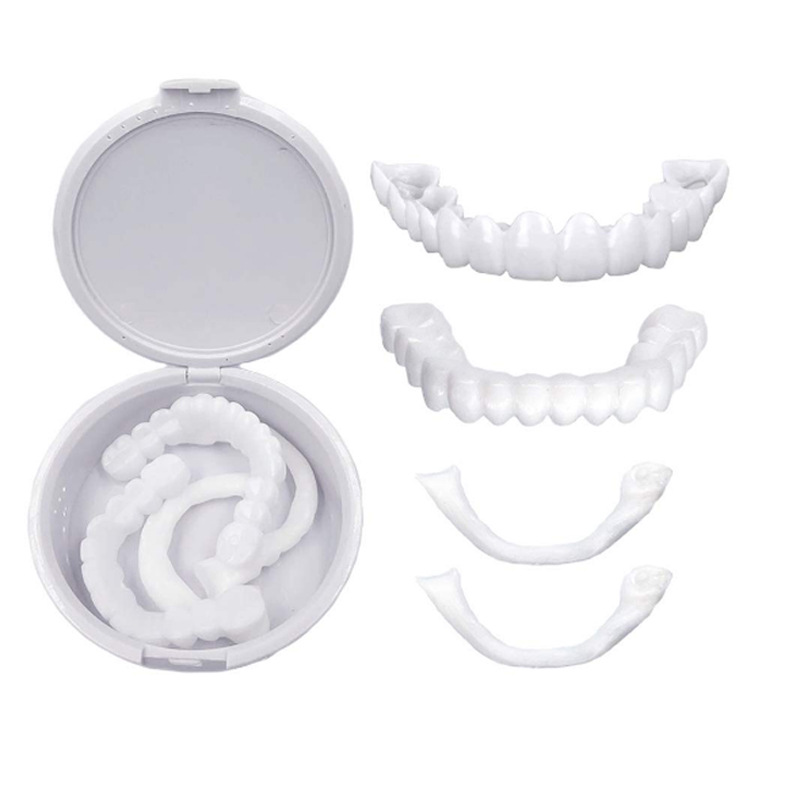 No hole braces for the elderly eating braces simulation chewing braces orthodontic shaping universal tooth defect restorative braces