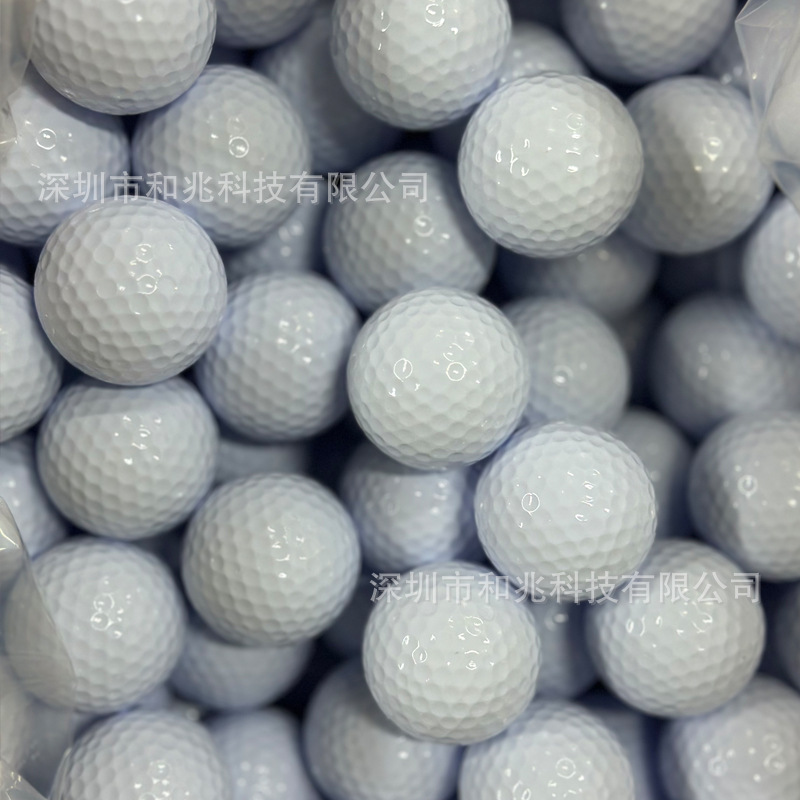 Golf Double-Layer Gift Ball, Brand New Two-Layer Solid Practice Ball, Golf Inner-Layer Plastic Putter Practice Ball