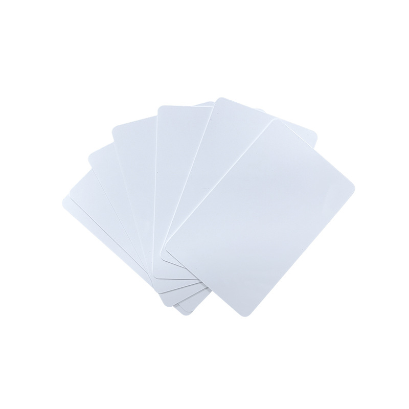 Wholesale Laminated New Pvc White Card Color Inkjet Card Printing Id Inkjet Coated Card Uv Printing Blank Card