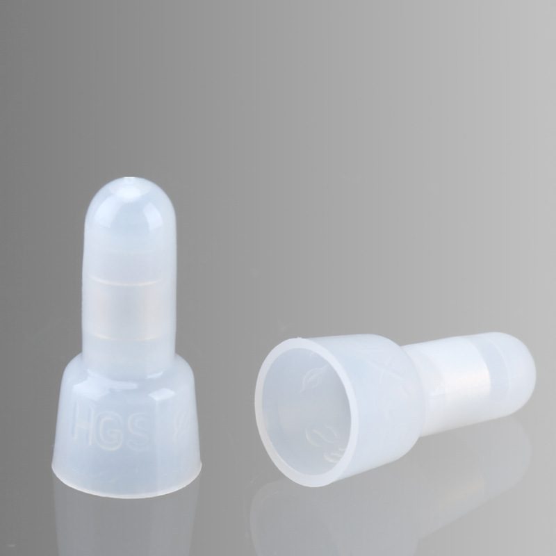 Crimping Cap Copper Tube Closed Terminal Nipple Round 4mm Ce-2X-Ce5 Nylon Crimping Cap Pre-Insulated