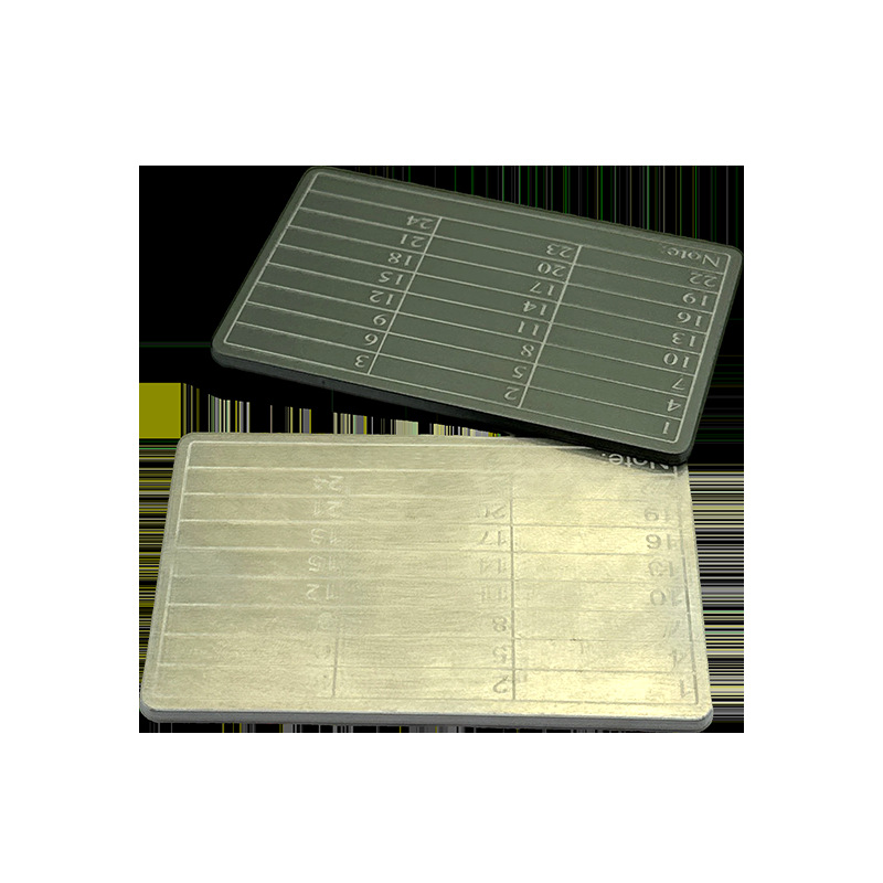 Aluminum Alloy Word Memorizer (Password Book) 2025 New Bit Currency Mnemonic Mechanical Password Book Wholesale