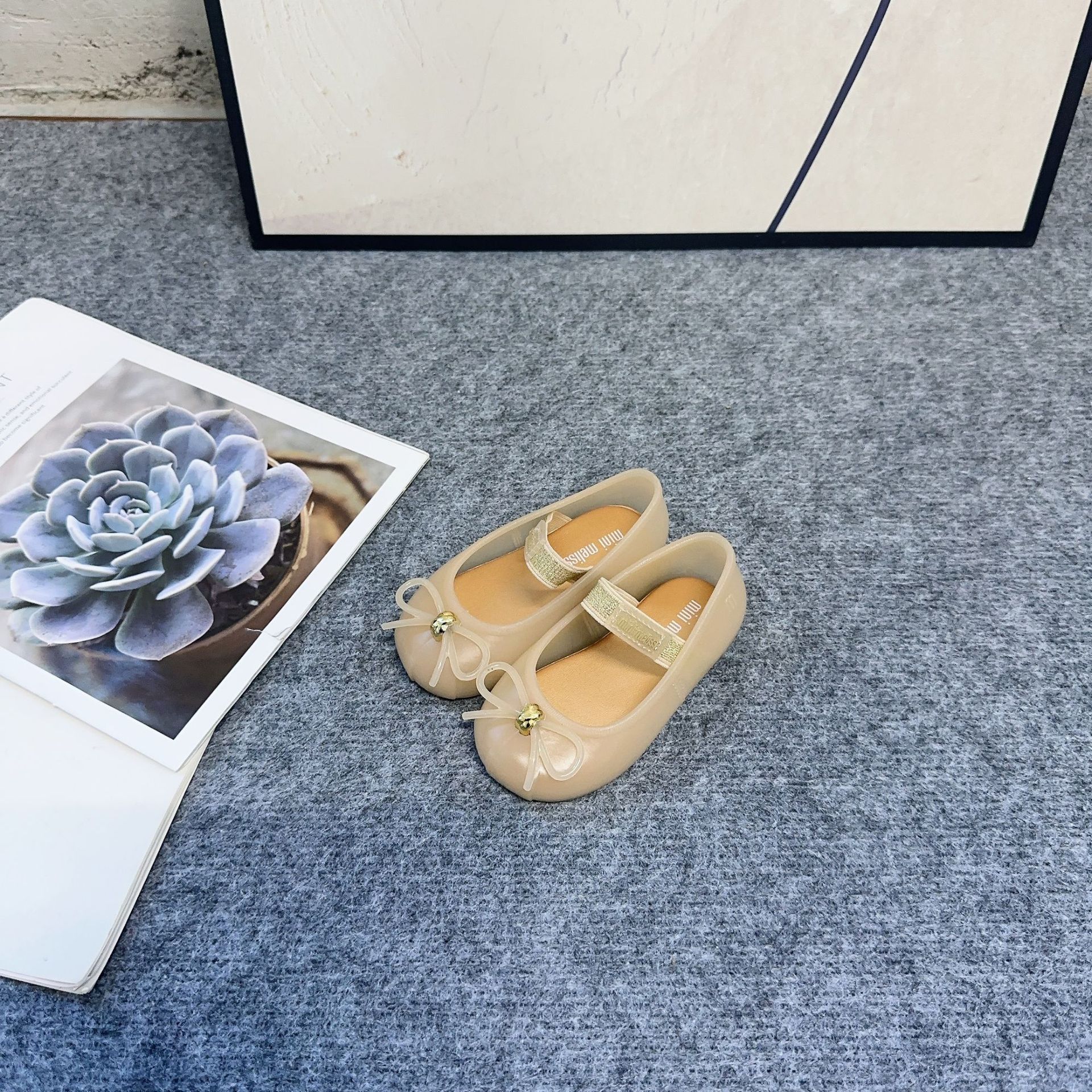 2024 Mei Sha's new casual lazy milk shoes for children