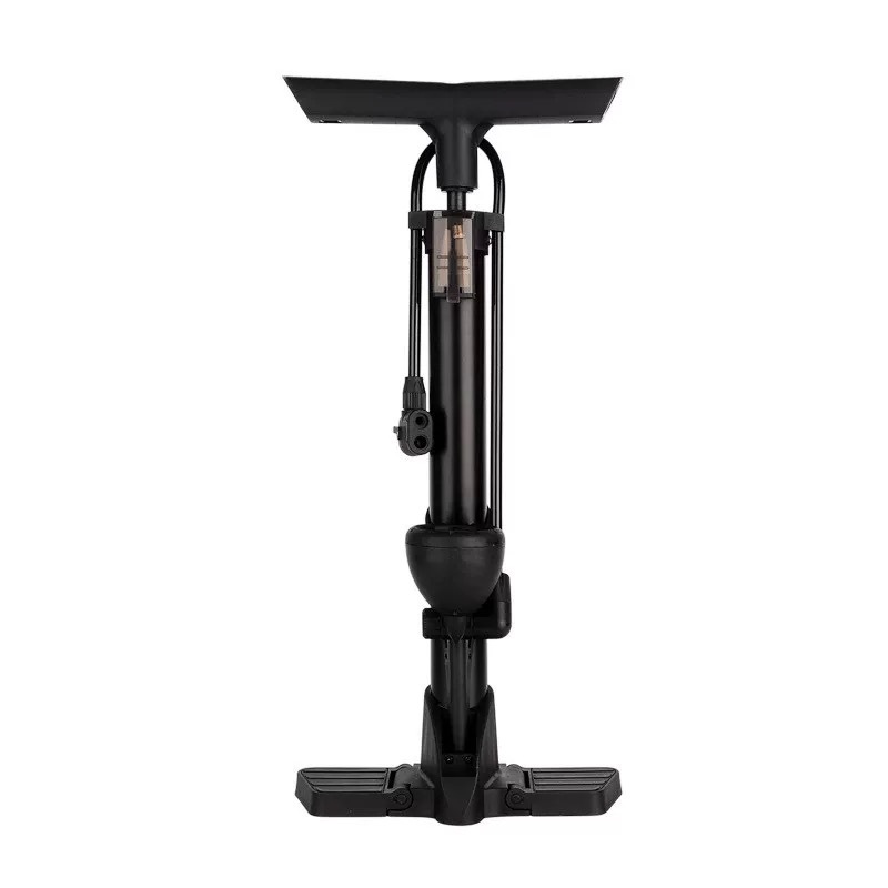 Cross-Border Exclusive Supply of Bicycle Pumps, High-Pressure Portable Foot-Operated Household Universal Pump with High-Pressure Gauge and Ball Needle