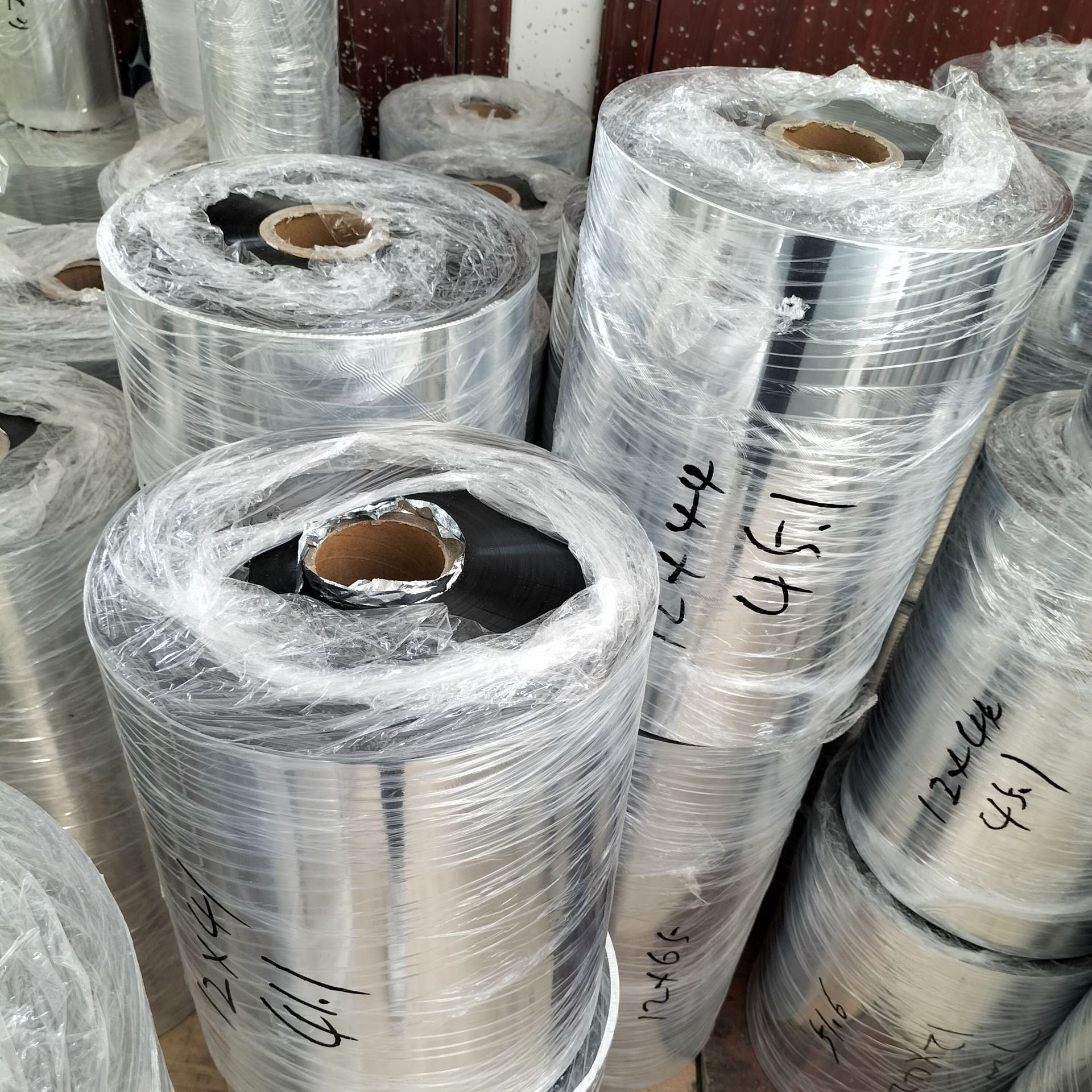 В наличии, поставка оригинальной пленки PET, прозрачная пленка PET, электростатическая изоляционная пленка, упаковка для продуктов, композитная рулонная пленка PET