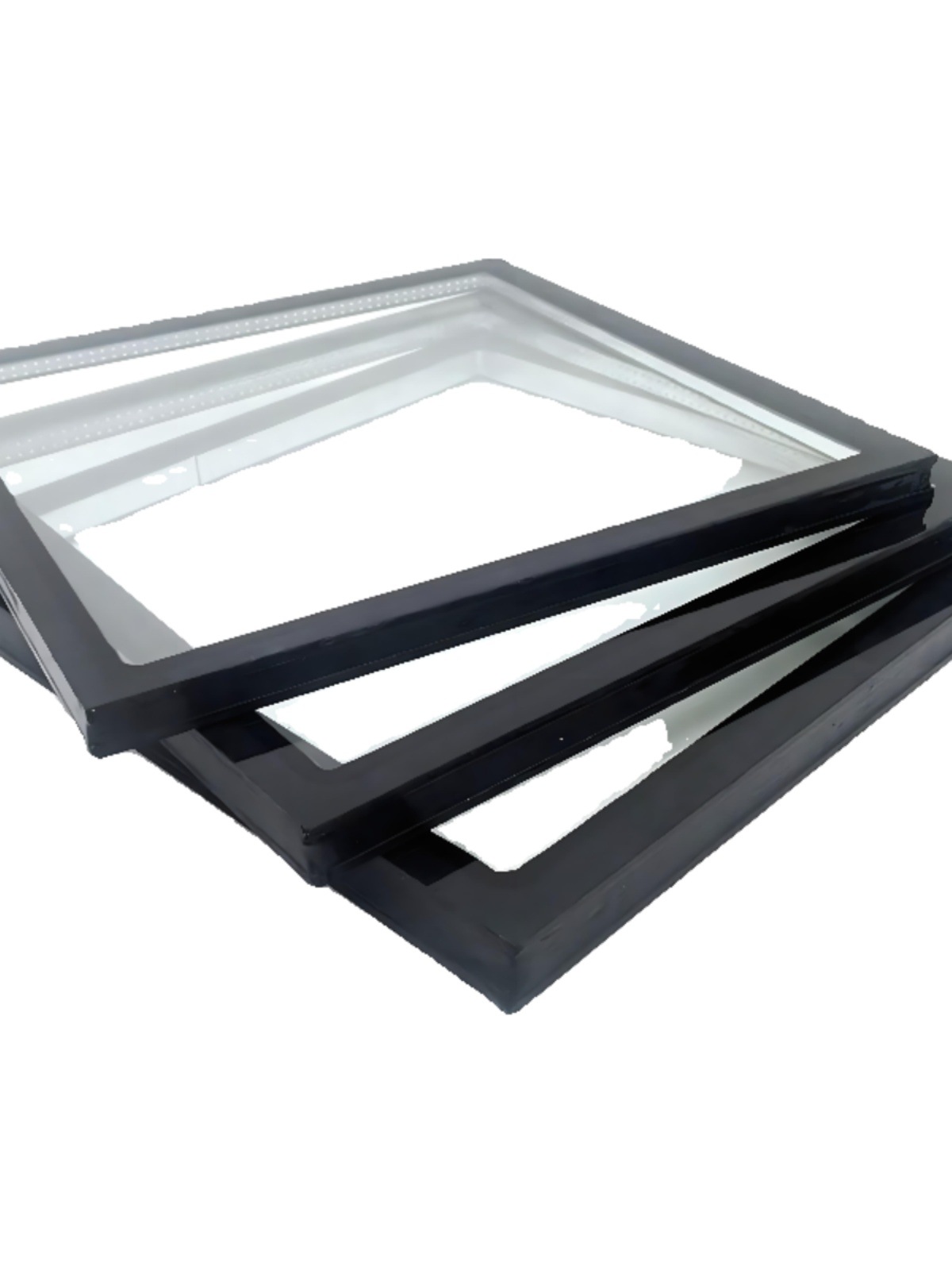 Glass Double Glazing Frosted Hollow Low-E Hollow Multi-Layer Window Building Wall Glass