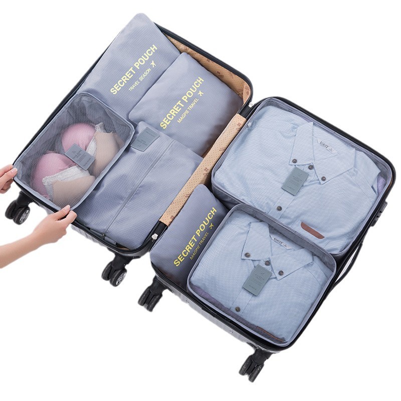 Manufacturer Wholesale Organizing Storage Bag Six or Seven Piece Clothing Storage Bag Business Trip Suitcase Repackaging Suit Clothes