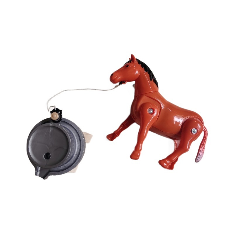 Electric Horse-Drawn Cart, Electric Rope-Pulling Cart, Electric Horse-Drawn Cart, Small Horse Street Stall Toy, Electric Horse-Drawn Cart Wholesale