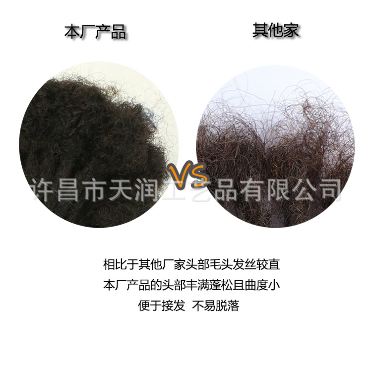 Reggae dirty braid wig factory direct supply hand hook hair extension real human hair dirty braid Dread locs African crochet dirty braid