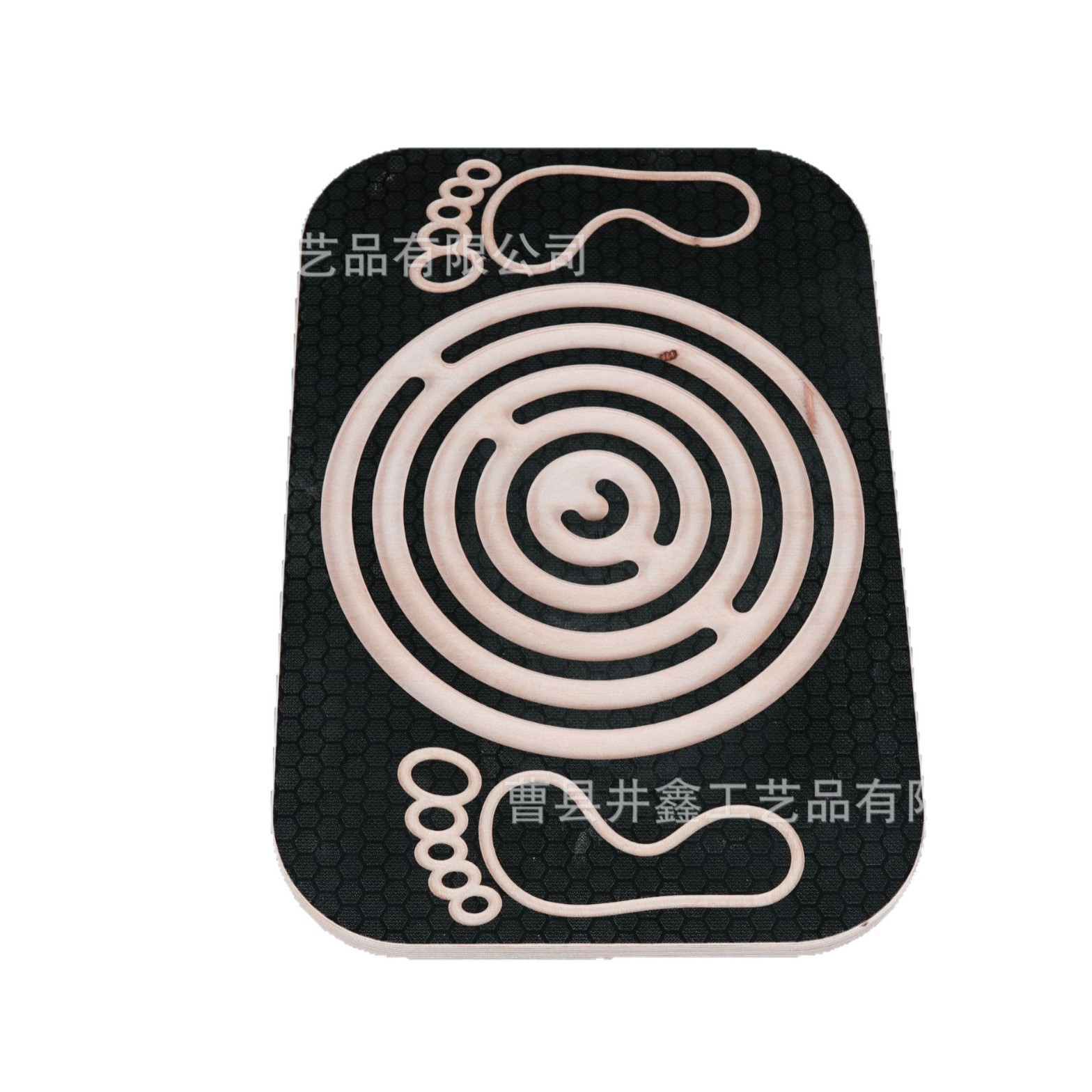 In-Stock Fun Wooden Maze Balance Board for Home Exercise, Solid Wood Balance Board for Indoor Use