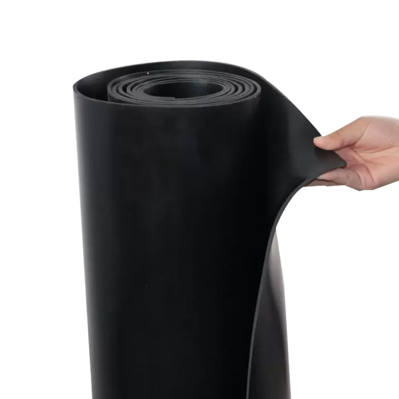 Fluorine Rubber High Temperature Resistant Acid and Alkali Resistant Insulating Gasket Seal Fpm Laboratory Power Distribution Room Pad Fluorine Rubber Plate