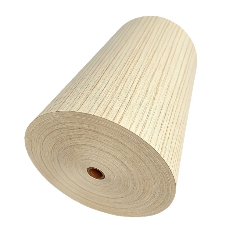 Melamine Impregnated Paper Board Pressed Decorative Paper Wood Imitation Wood Grain Furniture Decorative Paper Board Can Be Customized