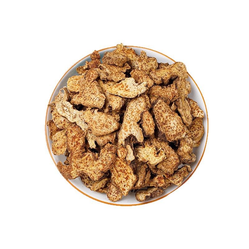 Atractylodes 500g, Fried Atractylodes, Atractylodes Slices, Dried Goods, Atractylodes Slices for Soaking in Water or Making Tea, Complete Collection of Chinese Medicinal Materials, Wholesale and Delivery