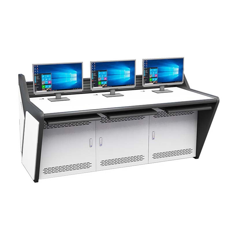 Monitoring console Command center console Single-link double-link security equipment Dispatcher control cabinet Indoor console