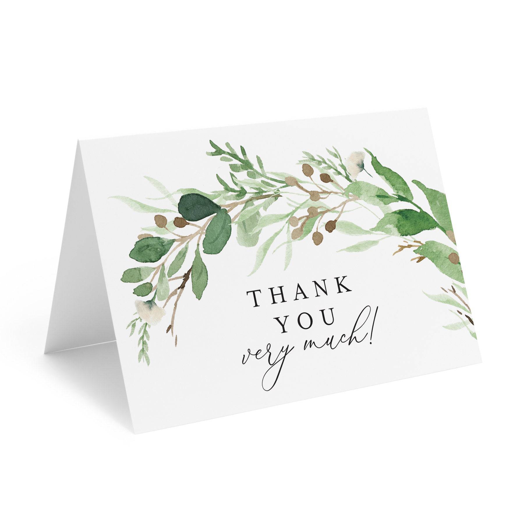 Advanced Hot Stamping English Thank You Card Customized Amazon After-Sales Card Review Card Cross-Border Service Gift Card Printing