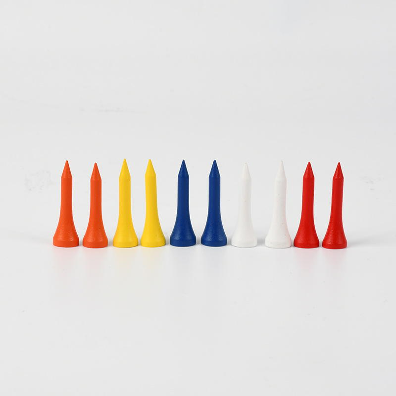 Golf Spike Tee Source Factory 35-42mm Colorful Golf Spike Printed Golf Accessories