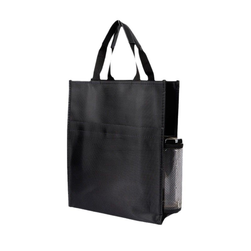 Conference Training Satchel Document Bag Document Bag Oxford Cloth Three-Layer Document Bag Gift Information Bag with Custom Logo