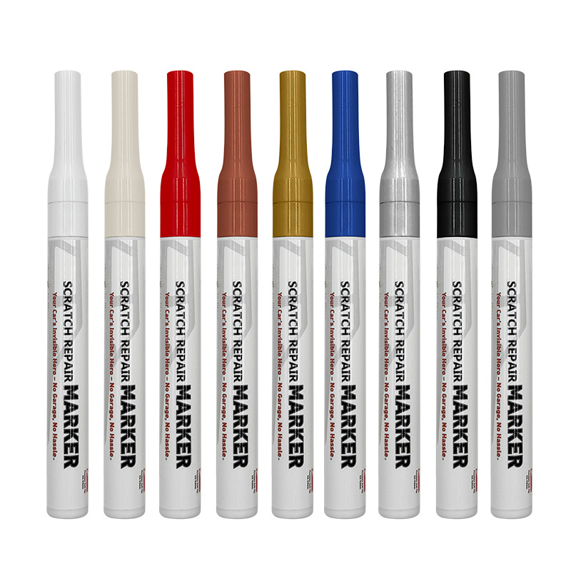 Car Touch-Up Pen White Scratch Repair Self-Spraying Paint Anti-Rust Quick-Drying Universal Small Area Touch-Up Tool Paint