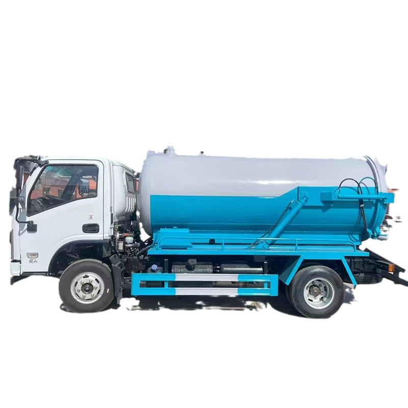 Municipal Sewer Pipe Dredging Vacuum Sewage Suction Truck Self-Priming Self-Draining Cleaning Sewage Suction Truck Sludge Suction Truck Sewage Suction Truck