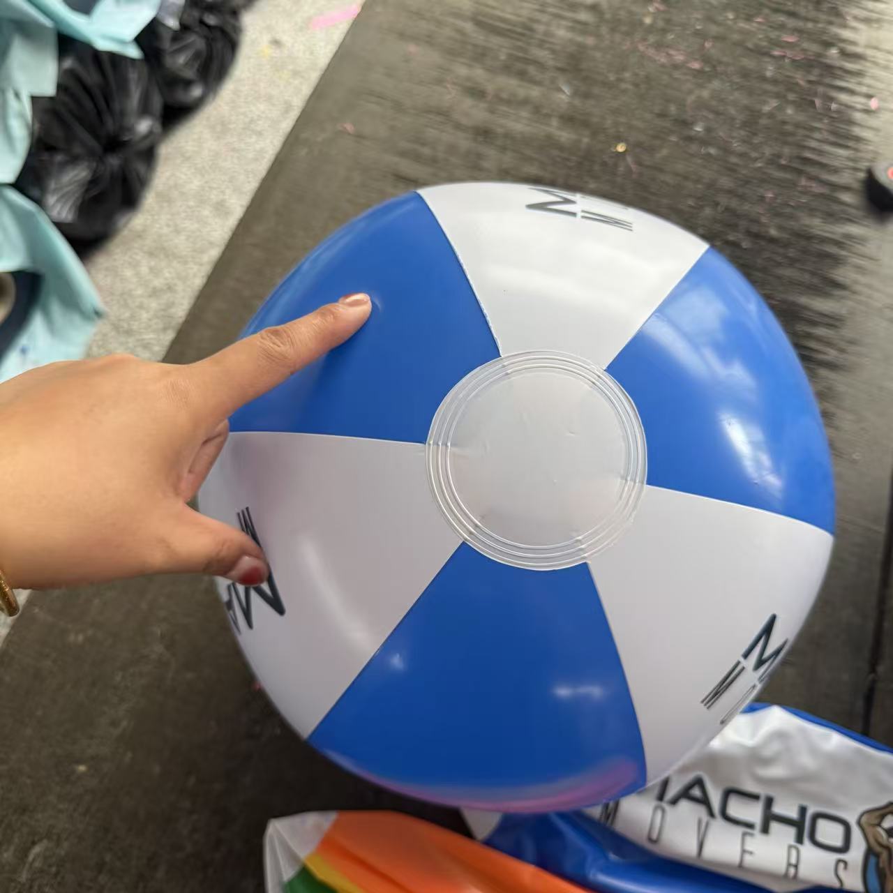 На заказ логотип, надувной пляжный мяч, индивидуальный толстый ПВХ, цветной мяч из шести частей, прозрачный мяч, блестящий шар, надувной футбольный мяч