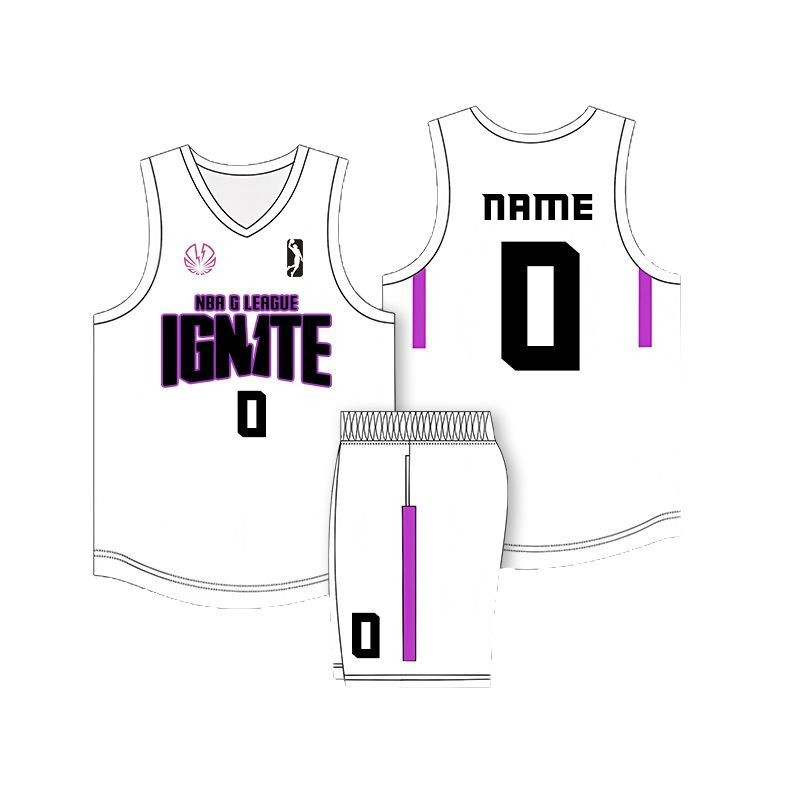 Basketball uniform suit men's custom competition training adult college students jersey team American breathable quick-drying