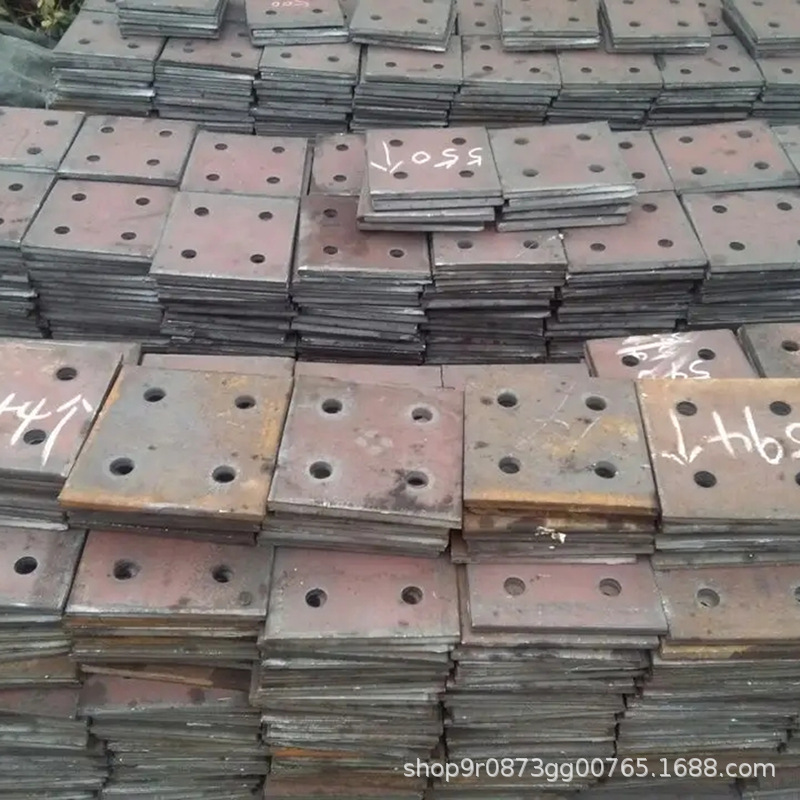 Pre-Embedded Steel Plate, Welded Construction Embedded Iron, Railway Bridge Hot-Dip Galvanized Curtain Wall Embedded Plate, Welded Photovoltaic Base