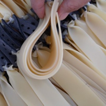 Owl wide leather 2.0 super thick thick flat rubber band slingshot accessories thick antifreeze