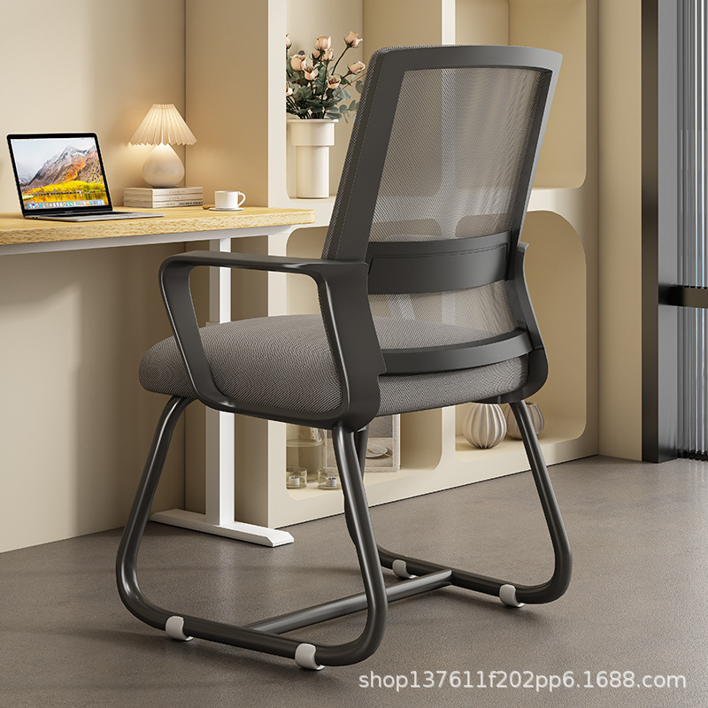 Office Chair Dormitory Seat Sedentary Backrest Chair Home Mahjong Chair Wholesale Mesh Fabric Human Computer Chair Chair