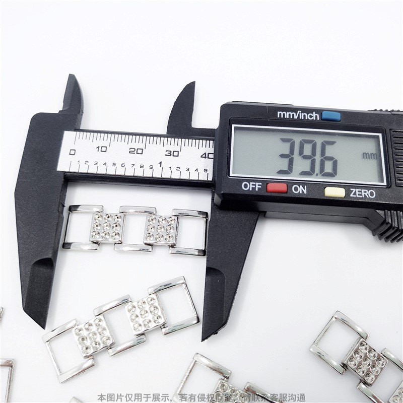 High-End Shoe Buckle Accessories, Diamond-Encrusted Shoe Buckles, Jewelry Chains, Hanging White Buckles, Bracelet Buckles, Factory Direct Sales