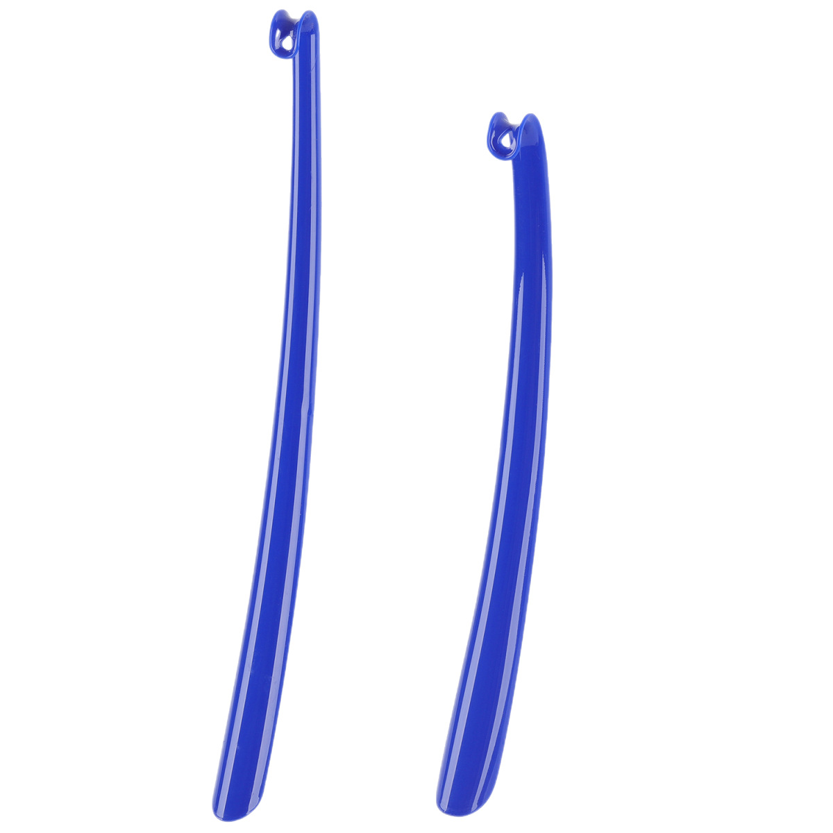 Colorful Plastic Shoehorn, Long-Handled Shoehorn, Simple Multi-Colorful Solid Shoehorn, Suitable for Pregnant Women, the Elderly and Children Without Bending over