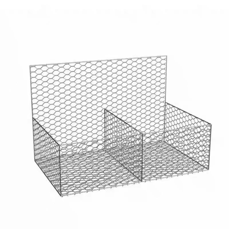 Customized Gabion Stone Cage Net, Solid Gabion Stone Cage Net Roll, Galvanized Wire Mesh Cage, Water Conservancy and Flood Control Twisted Mesh Stone Wall