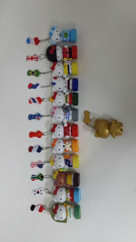 3D стерео мультяшная кукла милый цифровой фоточувствительный креативный силиконовый герметик для детей