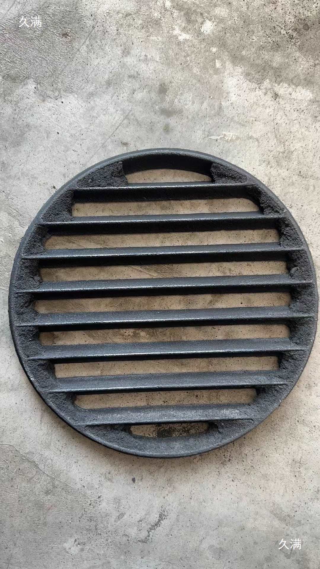 Grill Grate for Charcoal Stove, Special Cast Iron Grid for Burning, Wrought Iron Welding, Barbecue Grill Bridge Stove Grate