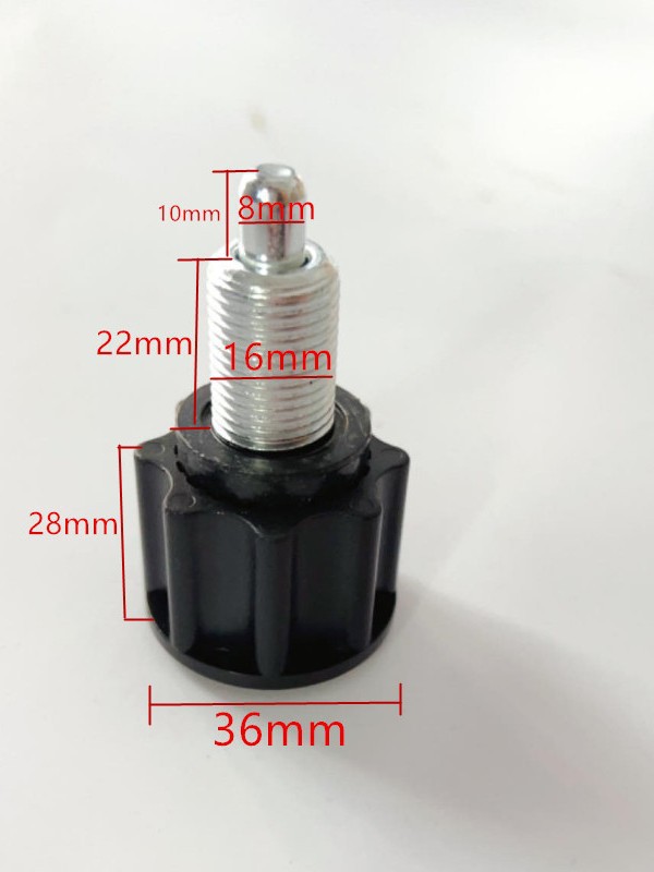 Exercise bike height adjustment bolt fitness equipment fixing bolt accessories bodhi pull core bed bolt accessories