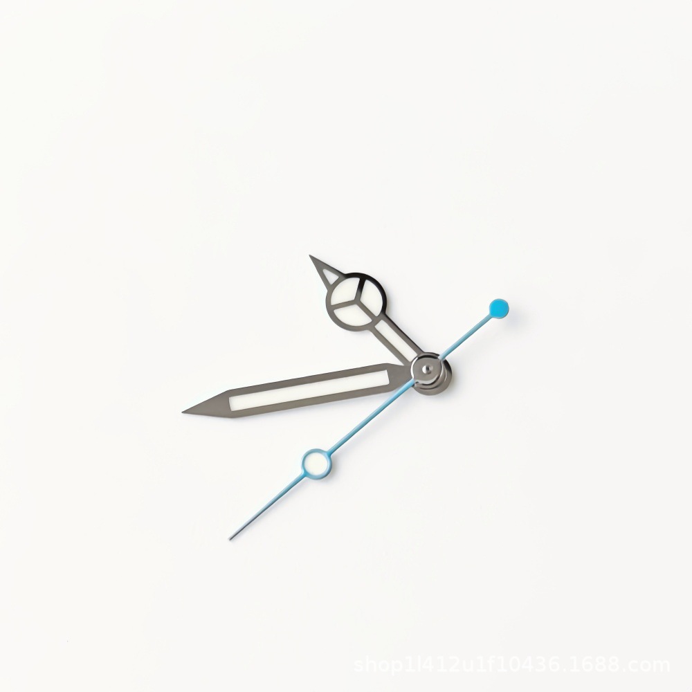 Water Ghost Modified Watch Accessories Bgw9 Luminous Pointer Sbu Watch Needle Green Luminous Suitable for Nh35/Nh34 Pointer