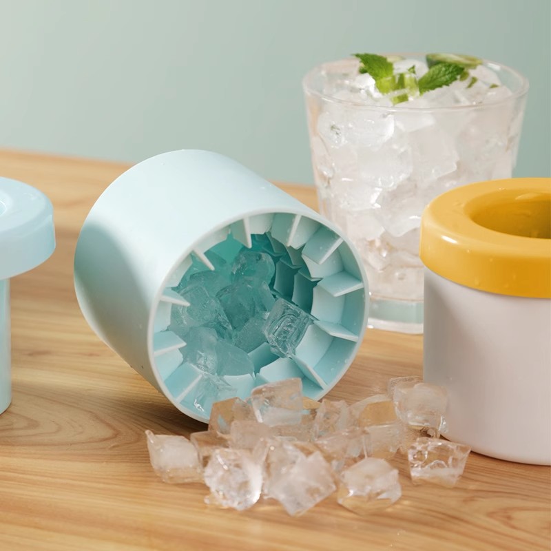 Cylinder Ice Mould Kneading Ice Mould Ice Mould Ice Cup Kneading Cup Silicone Ice Mould Silicone Ice Mould Ice Bucket