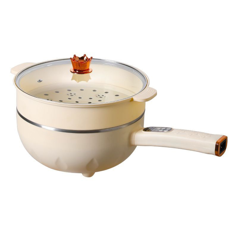 Wholesale Electric Frying Pan All-In-One Multi-Functional Non-Stick Electric Cooking Pot Household Steaming and Frying Electric Hot Pot Gift