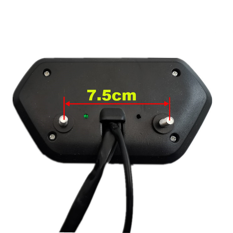 Factory wholesale Dajiang Jinniu electric car meter 48v60v72v mileage meter speedometer foreign trade