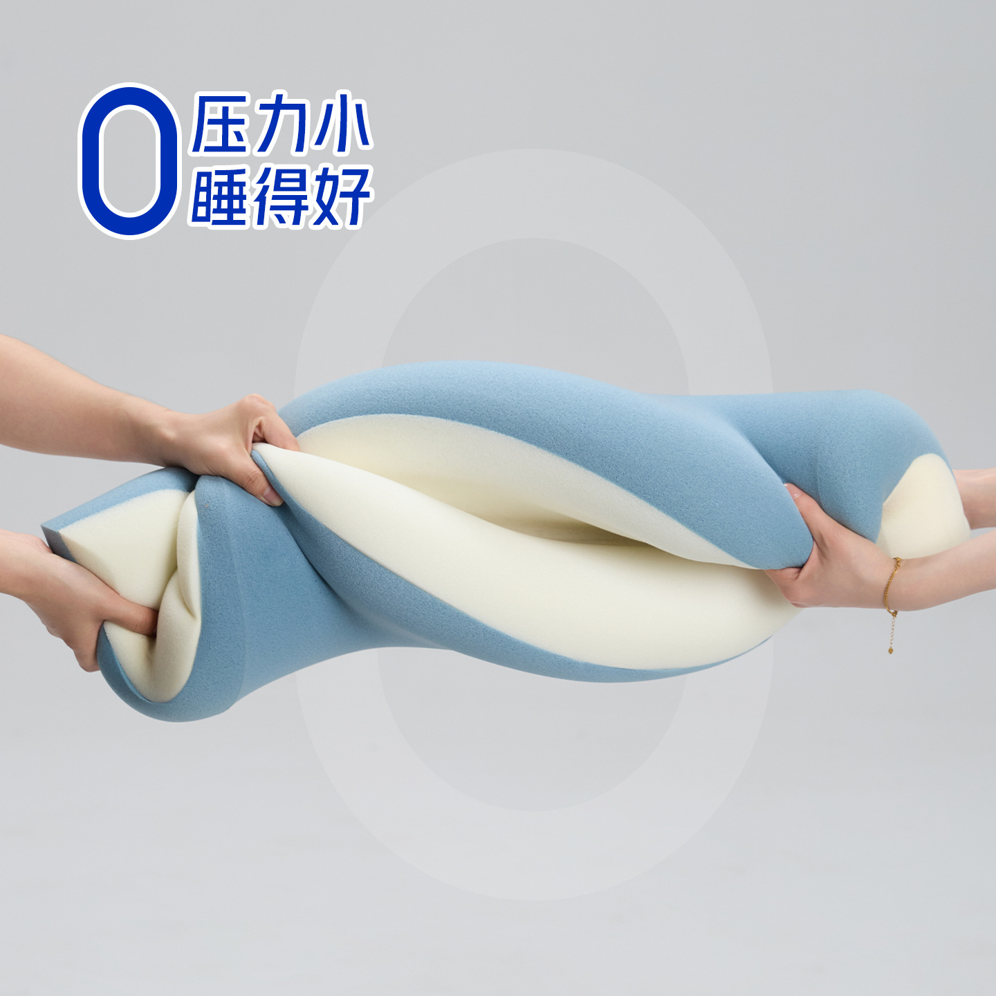 Planet Deep Sleep Pro Slow Rebound Memory Foam Pillow Core Class a Non-Collapsing Hotel and Homestay Neck Support Pillow Direct from Manufacturer