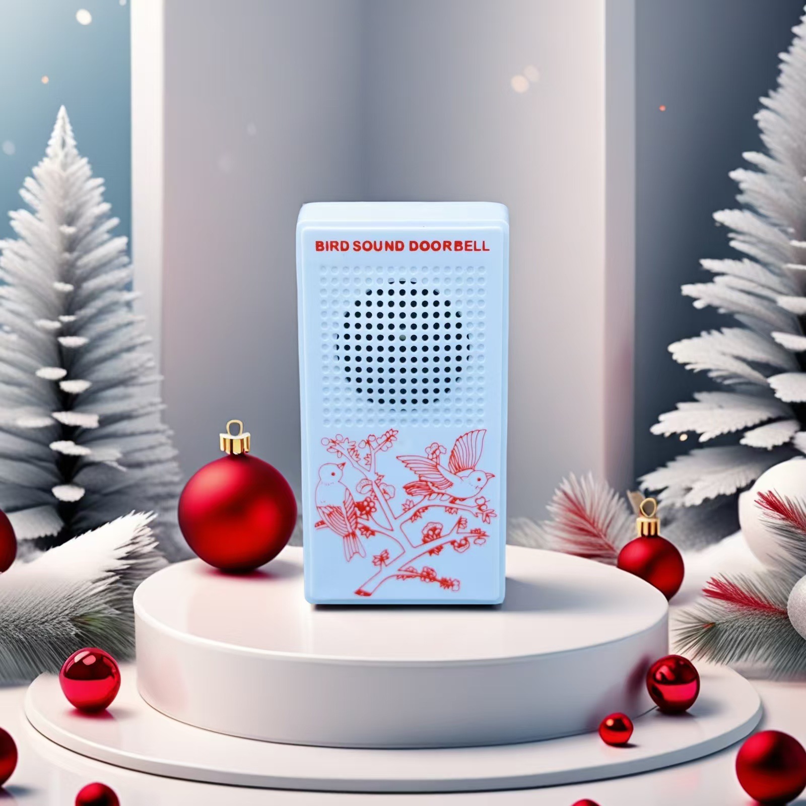 Беспроводной дверной звонок для дома с пением птиц
