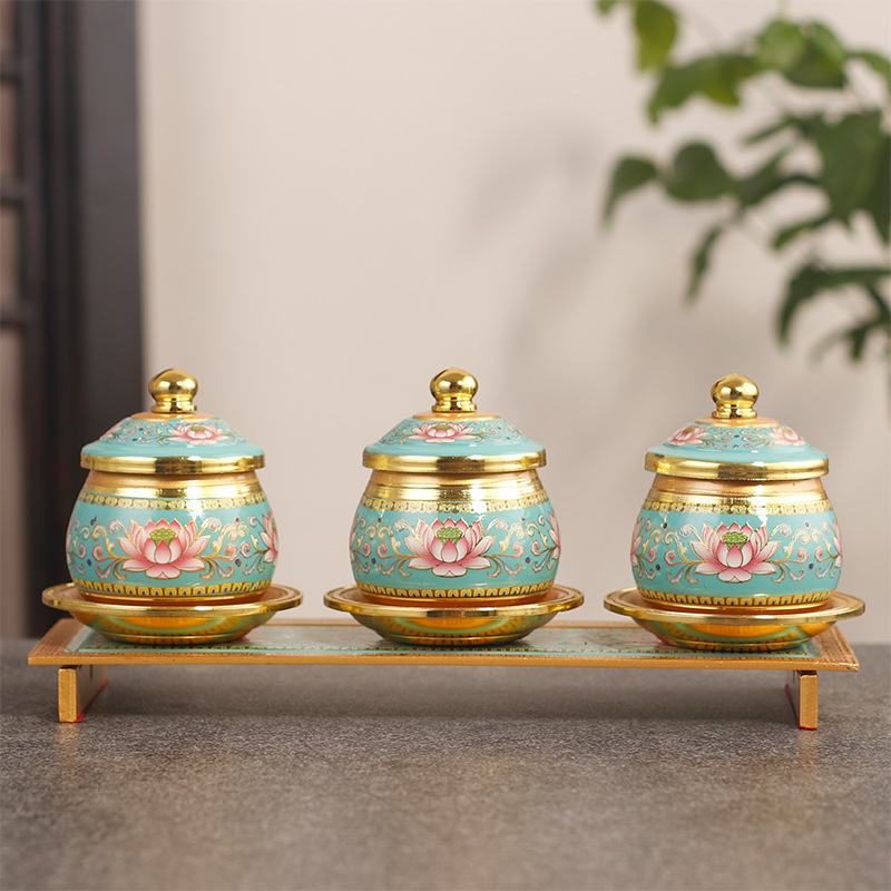 Литой новый узор Танг чашка для воды святая чашка для воды очистительная чашка для воды чашка для дома священного Будды священная чашка принадлежности Будды