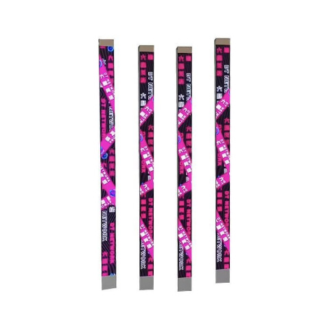 P2.5P3P4 внутренний полосовой экран, безрамочный из нержавеющей стали, полный цвет, светодиодный полосовой дисплей, экран для рекламы в магазине одежды