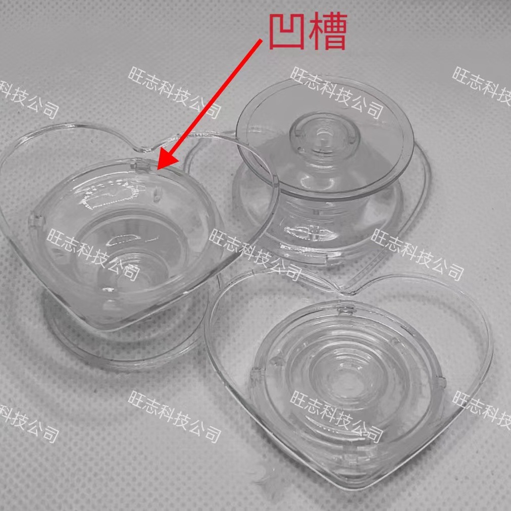Transparent airbag bracket telescopic folding lazy desktop bracket mobile phone airbag bracket groove transparent bracket wholesale