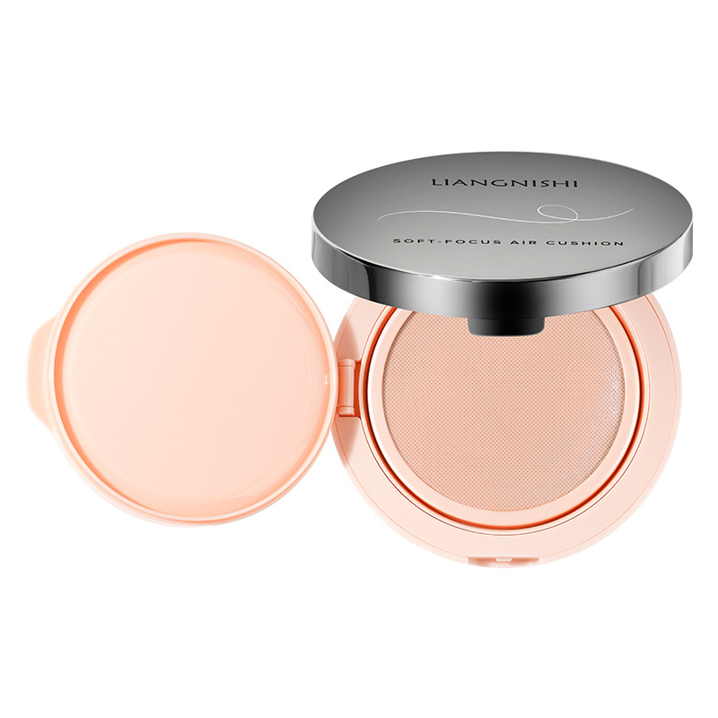 Liangnisi Soft Focus Large Cushion Is Smooth, Delicate, Clear and Moisturizing Air Cushion Cream That Naturally Lasts Without Sticking Powder Soft Focus Air Cushion
