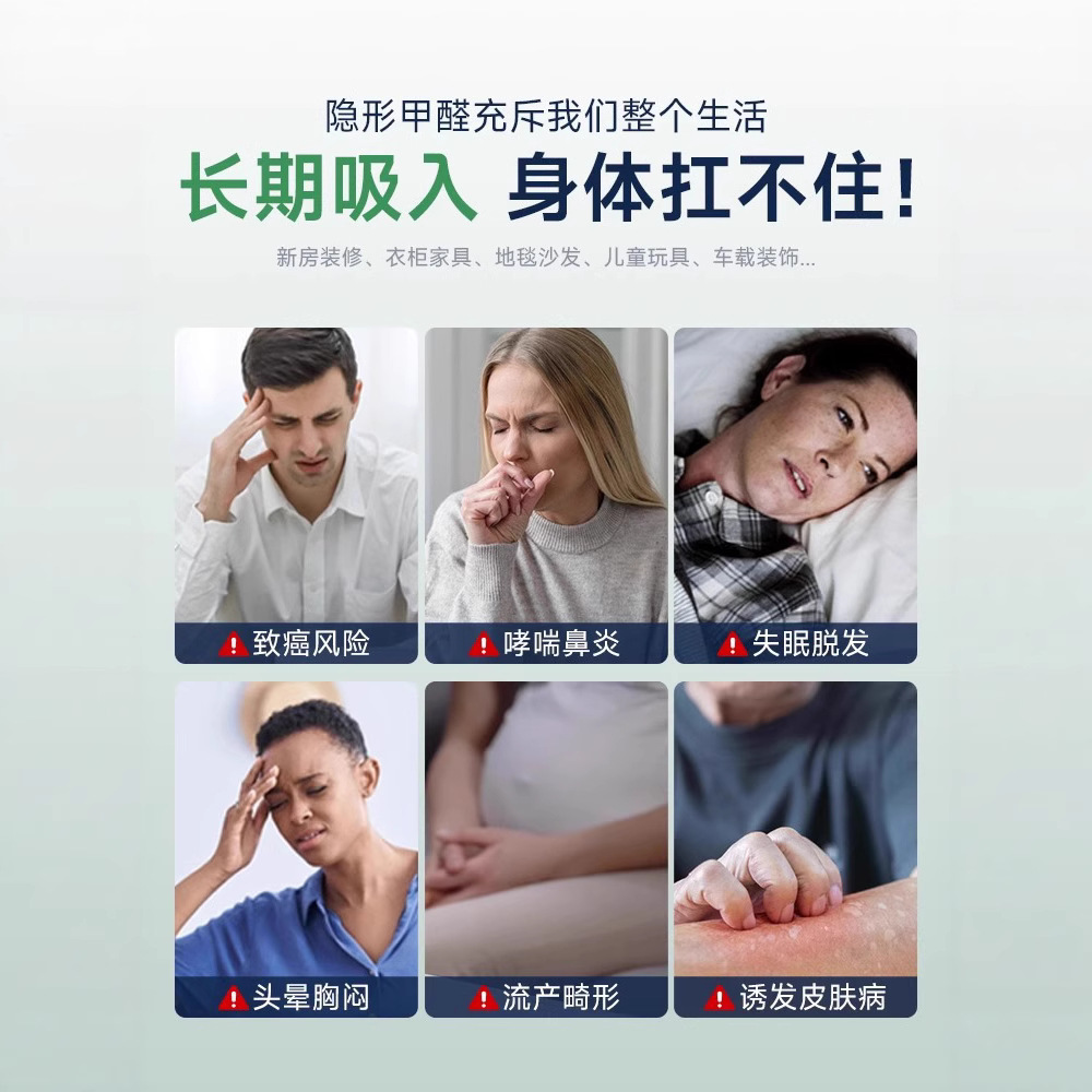 German Photocatalyst Formaldehyde Removal Artifact for New House Urgent Move-In Household Odor Removal Formaldehyde Absorption Powerful Spray Remover