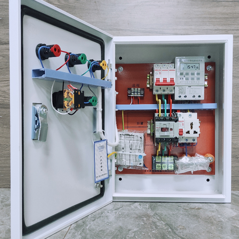 Led Display Plc Intelligent Distribution Box Complete Set of 380V Remote Central Control Multi-Function Distribution Cabinet Timing Control Cabinet