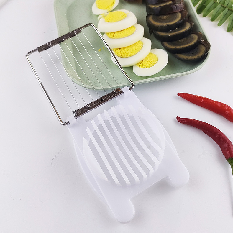 Multi-functional egg cutter stainless steel half-cut egg slicer creative two-in-one multi-functional egg splitter